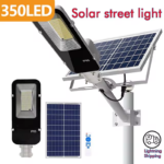 200W Powerful Solar Light Outdoor Solar Street Light 6000Mah Waterproof Automatic Dusk to Dawn Street Light for Garage Garden - Image 8